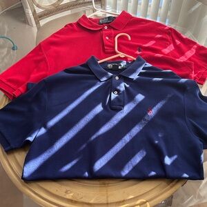Polo by Ralph Lauren Kids' Classic Red and Navy Polos